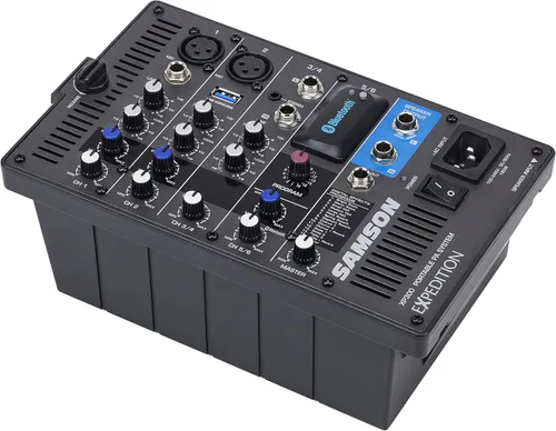 Vista 3 de Samson SAXP300b Monitor activo de 2 vías de 6 pulgadas, negro