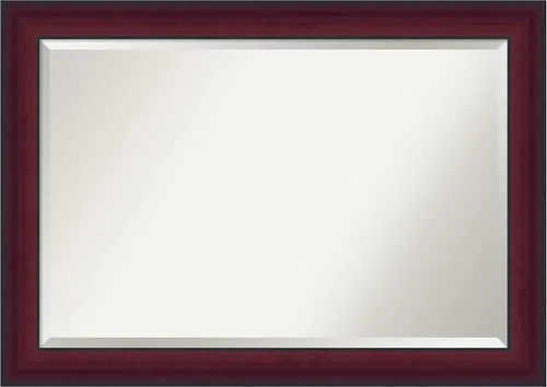 Vista 10 de Amanti Art Bathroom Mirror for Over Sink, Vanity Mirror, Wood Frame, Hangs Horizonally and Vertically, Bathroom Wall Decor, Beveled Edge