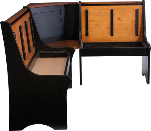Vista 17 de Linon Home Decor Sadie Antique, Black Nook
