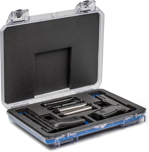 Vista 13 de Evergreen Funda protectora compacta discreta con bloqueo de 2 pistolas y 4 cargadores - CCW/seguro de viaje/especificaciones