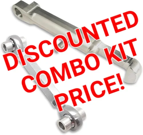 Vista 2 de Z650 2017 Y Arriba Soporte Ajustable Y Enlaces Bajados Kit Combo De Descuento