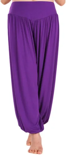 Vista 81 de Pantalones de algodón modal para mujer de AvaCostume, pantalones suaves para practicar yoga o deportes.