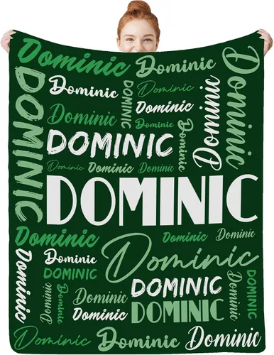 Vista 37 de Manta personalizada con nombre para niños, niñas, niños, niñas, manta personalizada con nombre para adultos, hombres y mujeres, mantas de bebé