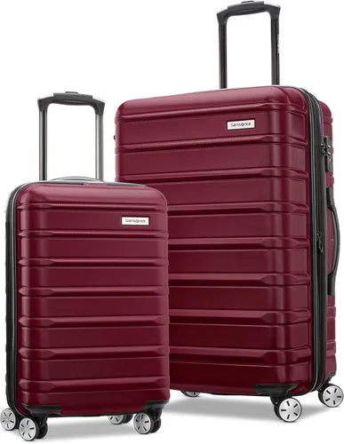 Vista 56 de Samsonite Omni 2 - Equipaje rígido extensible con ruedas giratorias, Plateado (Arctic Silver)