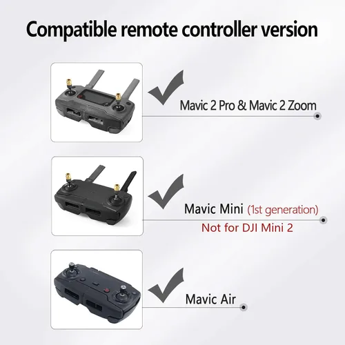 Vista 2 de Hanatora Joy Stick for DJI Mavic Mini,SE,Mavic 2 Pro Zoom,Mavic Air Remote Controller,Aluminum Control Joysticks Accessories