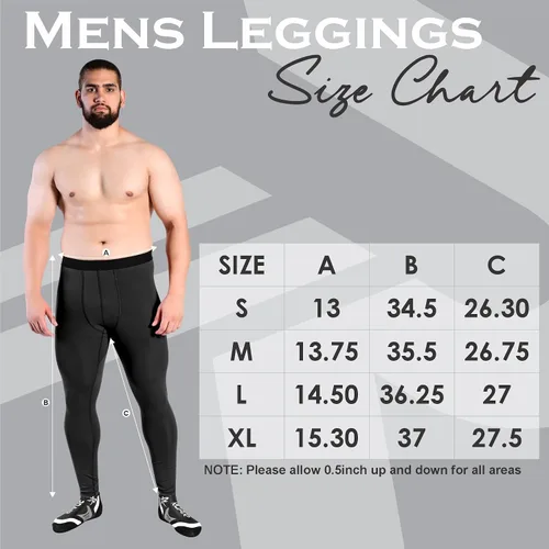 Vista 7 de Roar MMA - Pantalones de compresión para entrenamiento de gimnasio