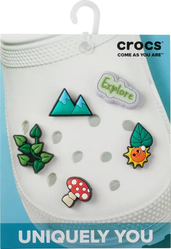 Vista 2 de Crocs Jibbitz - Paquete de 5 dijes para zapatos Nature Jibbitz para Crocs
