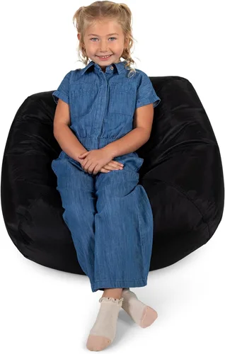 Vista 15 de Big Joe Avocado PlushiPals - Silla de puf súper suave para niños, ultra suave mezcla de poliéster y peluche, 2.5 pies recargable 2.5 feet