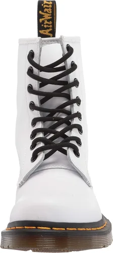 Vista 2 de Dr. Martens - Botas de moda con agujetas para mujer., blanco, 7