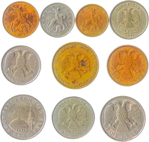 Vista 21 de Argentina 10 Monedas Mixtas de Novedad Cabeza de la Libertad Sol de Mayo Token Mundial Monedas de Fantasía