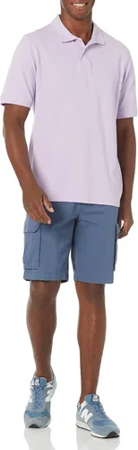 Vista 4 de Tienda Essentials Mens Regular-Fit Cotton Pique Polo Shirt