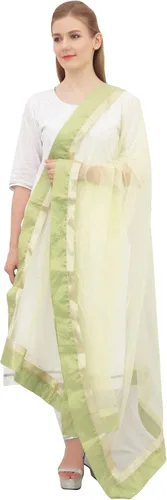 Vista 5 de Phagun Indian Designer Net Dupatta - Bufanda para mujer