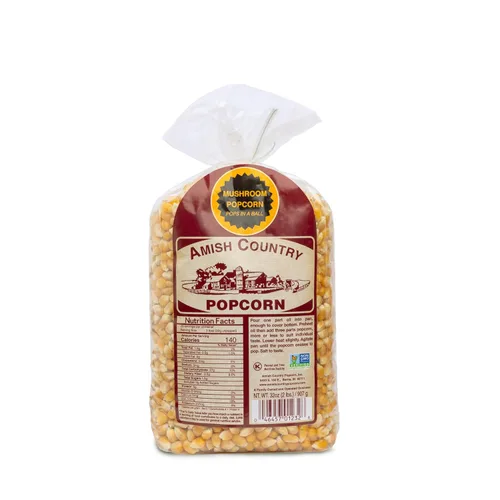 Vista 13 de Amish Country Popcorn Núcleos de hongos de 1 libra Anticuado, sin OMG y sin gluten (bolsa de 1 libra)