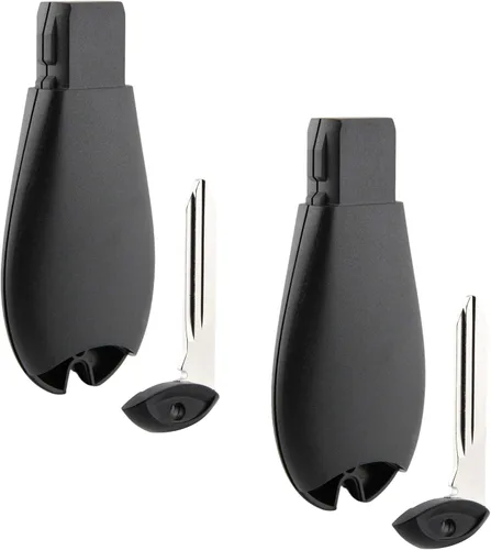 Vista 2 de Llavero compatible con Jeep Cherokee / Ram Pickup 2013-2018 llave inteligente sin llave (GQ4-53T), juego de 2