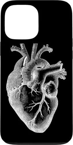 Vista 24 de Anatomical Human Heart Doctor Gift Heart Anatomy Case for iPhone 17