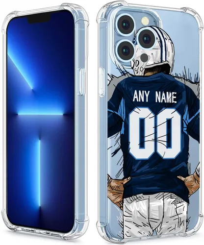 Vista 7 de Funda protectora personalizada con nombre y números para iPhone 15, 14, 13, 12, 11 Xs Max XR 8 7 6 Plus 11 Pro Mini, delgada, a prueba de golpes