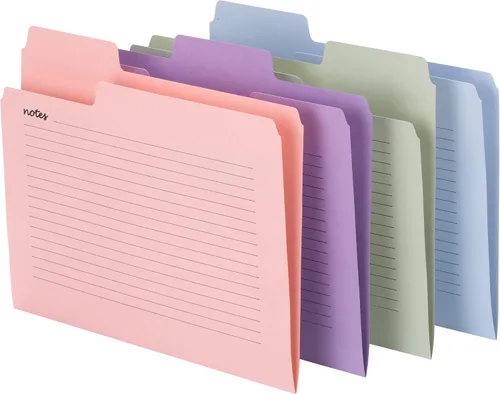 Vista 8 de Smead SuperTab - Carpetas de archivos de gran tamaño, pestañas de gran tamaño de 1/3, tamaño carta, colores surtidos, 12 por paquete (11651)