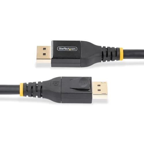 Vista 3 de StarTech - Cable DisplayPort 1.4 activo de 25 pies, 8K 60Hz, HDR10, 4K 120Hz Cable DP de 8K con cable HBR3, DP14A-7M-DP, cable DP macho a macho