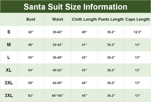 Vista 7 de Ahititi Disfraz de Papá Noel para hombre, juego de 12 piezas de terciopelo rojo de lujo para fiesta de Navidad, cosplay para adultos, Rojo