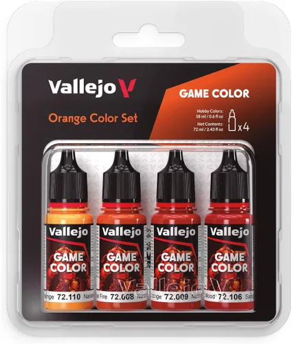 Vista 26 de Vallejo - Set de pintura para cuero Juego de color Contiene 4 botellas de 18 ml (0.60 fl.oz.)
