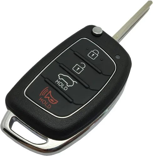 Vista 8 de Funda de repuesto para llavero para Hyundai Sonata Santa Fe con control remoto