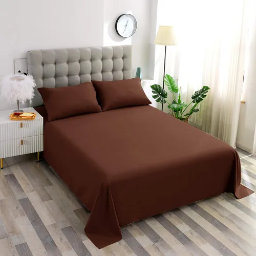 Vista 9 de Soft Aqua - Sábana encimera de tamaño individual 100% algodón satinado, 600 hilos, calidad de cama, sábana encimera, fresca y lisa, solo una sábana