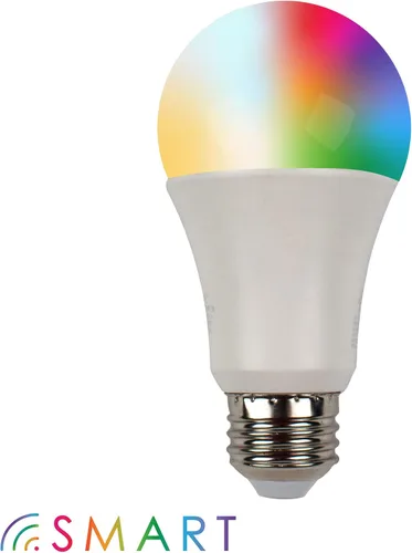 Vista 5 de CLEANLIFE Bombilla LED Smart Gen 2 A19 – RGB + bombilla inteligente blanca sintonizable con WiFi y control de luz Bluetooth – Controlada por