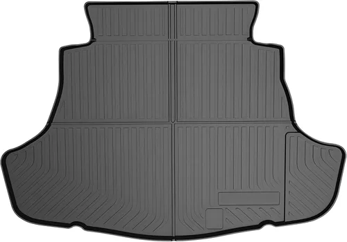 Vista 29 de Mixsuper Forro de carga para Rivian R1S 2022-2024 2025, alfombrilla para maletero para todo tipo de clima, para accesorios R1S, alfombrilla