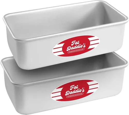 Vista 17 de Fat Daddio's BP-5639 Molde para Pan de Aluminio Anodizado, 4.875 x 2.75 x 2 pulgadas