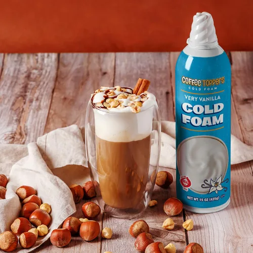 Vista 8 de Coffee Toppers - Espuma fría, vainilla, 15 onzas (paquete de 3)