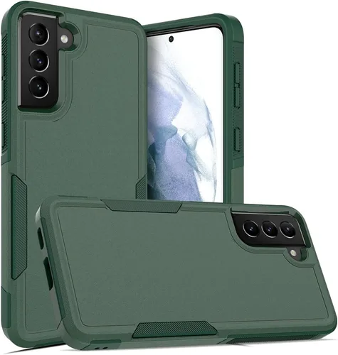 Vista 12 de Funda WOGROO para Samsung Galaxy Z Fold 4 - Funda protectora para teléfono a prueba de golpes, duradera, negra