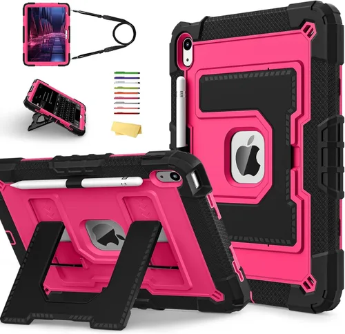 Vista 25 de Funda transparente con soporte para iPad Air 3 (Air 3ª generación) de 10.5 pulgadas 2019 y iPad Pro de 10.5 pulgadas 2017 con soporte para 01# Claro