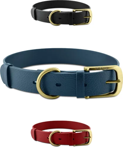 Vista 12 de Tuff Pupper Collar para Perro Clásico Resistente 10 Veces Más Fuerte que el Cuero Collar para Perro 100% Impermeable y Libre de Olores