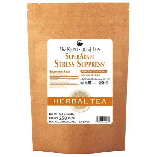 Vista 7 de The Republic of Tea SuperAdapt - Tés de hierbas (Supresión del estrés, lata de 36 bolsas de té)