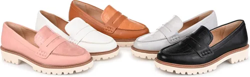 Vista 5 de Journee Collection Kenly Tru Comfort - Mocasines planos de espuma para mujer, de ancho medio, ancho y estrecho