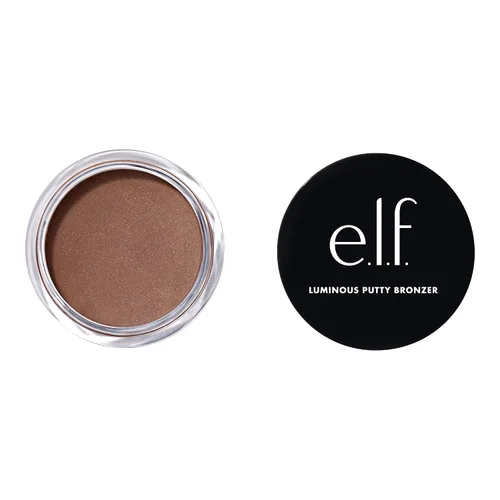 Vista 13 de e.l.f. Bronceador de masilla luminoso, bronceador ligero de masilla a polvo para un acabado radiante, brillante, altamente pigmentado, vegano