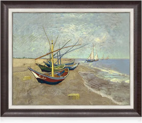 Vista 64 de Serie de pinturas de Vincent Van Gogh (favoritos). Reproducción de arte clásico de Van Gogh, impreso en lienzo, Algodón, Almond Blossom, 16x20
