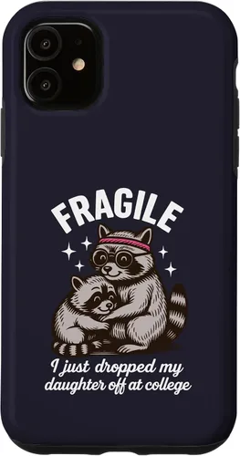 Vista 8 de Fragile I Just Dropped My Daughter Off at College Parents Case for iPhone XR