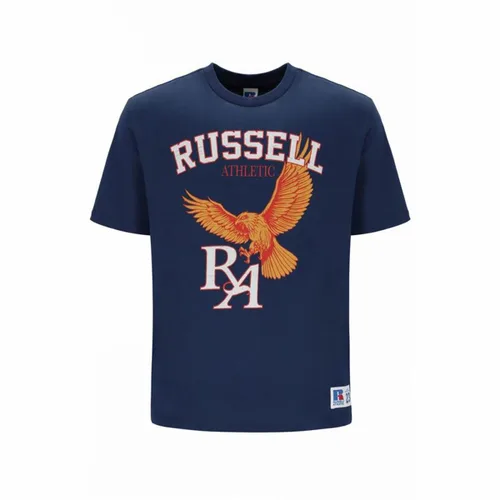 Vista 2 de Camiseta de Manga Corta Hombre Russell Athletic EMT E46291
