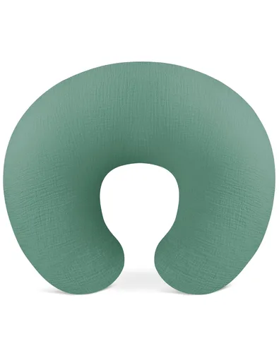 Vista 17 de Fundas de almohada de lactancia, funda de muselina para almohadas de lactancia, cómodas para bebés niñas y niños (beige)