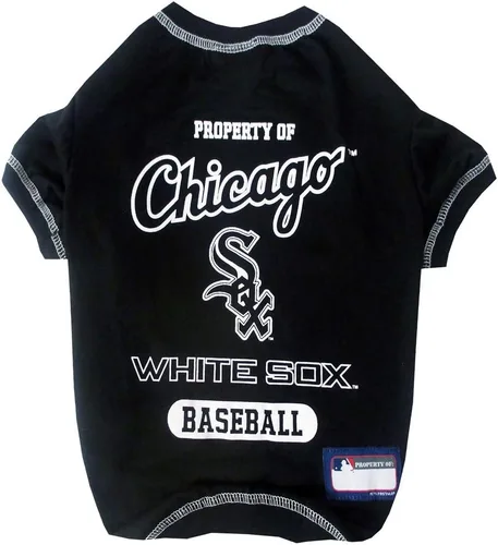 Vista 6 de Camiseta MLB para perros y gatos - Camiseta para perros de los Yankees de Nueva York, talla S. New York Yankees