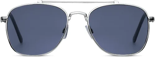 Vista 2 de Weatherproof Vintage Gafas de sol de diseñador para hombre protección UV400 marco de aviador cuadrado de metal duradero