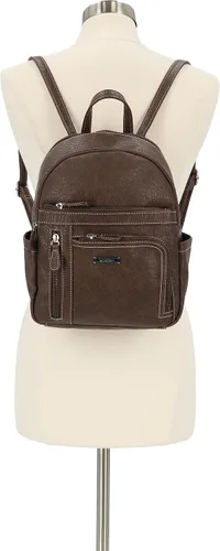 Vista 5 de MultiSac Mochila Adele para mujer, Chocolate (Austin)