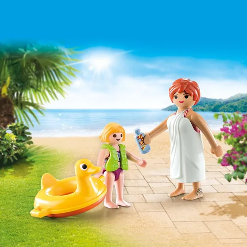 Vista 2 de Playmobil - Nadadores del parque acuático DuoPack