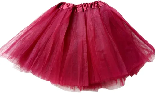 Vista 9 de Falda tutú para niña, falda de baile de ballet, falda de disfraz de hadas para fiesta