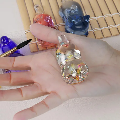 Vista 7 de Moldes de silicona 3D para manualidades de resina, dibujos animados, gatos