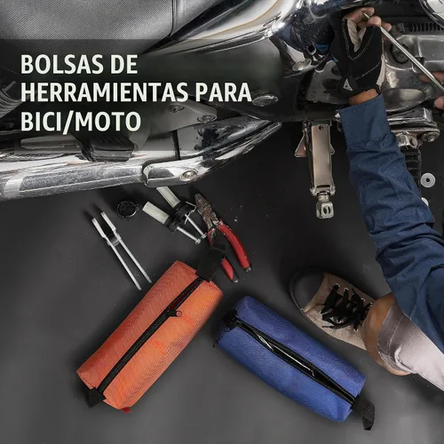 Vista 6 de Bolsas de herramientas YOOFAN - 5 paquetes de fundas para herramientas de servicio pesado con cierre, fabricadas con tela Oxford 1680D