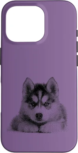 Vista 20 de Chic Husky Puppy for Dog Mom and Paw Parents Case for iPhone 16