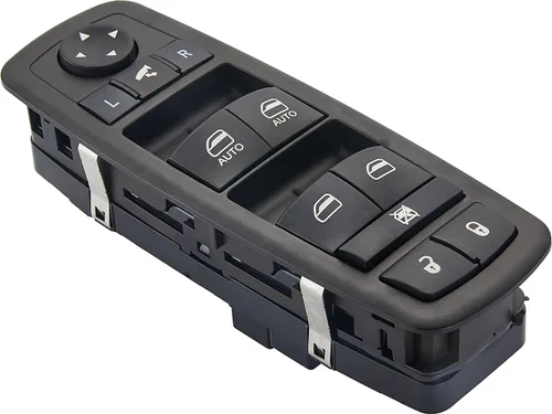 Vista 7 de Interruptor de ventana eléctrico. 11 pines de metal. Compatible con 2016-2018 Ram 1500 2500 3500, 2019-2021 Ram 1500 Classic. Interruptor maestro