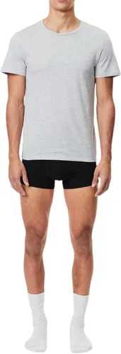 Vista 9 de Lacoste Paquete de 3 camisetas Essentials de cuello redondo de ajuste regular 100% algodón para hombre